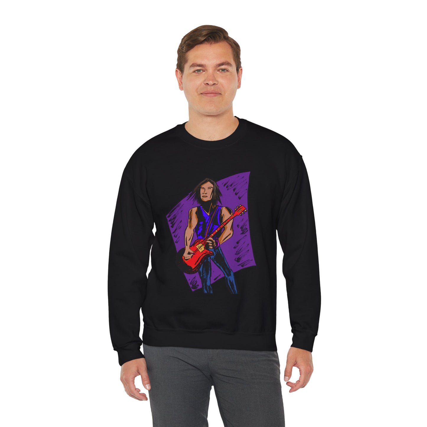 Rock Star Vintage Crewneck Sweatshirt