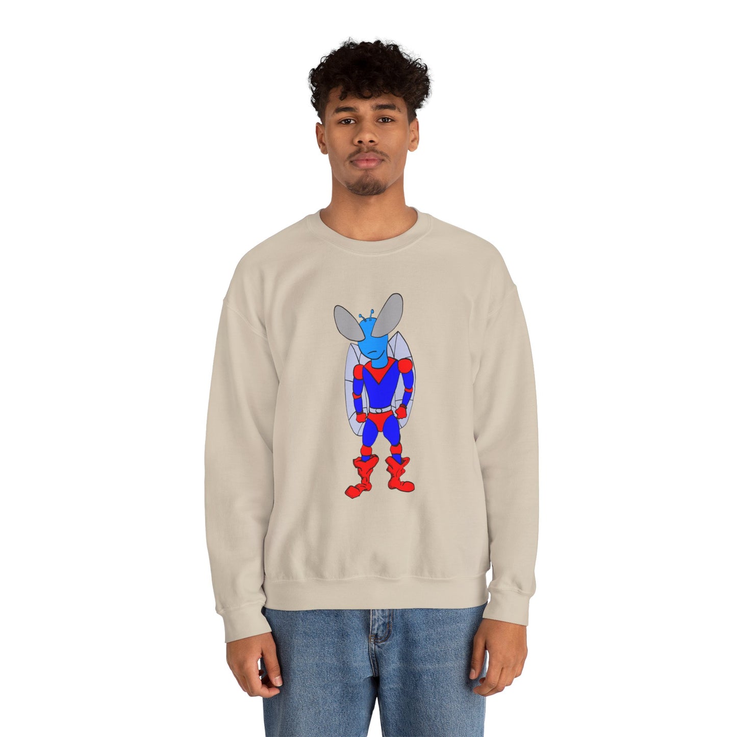 Superhero Agent 501 Unisex Heavy Blend™ Crewneck Sweatshirt
