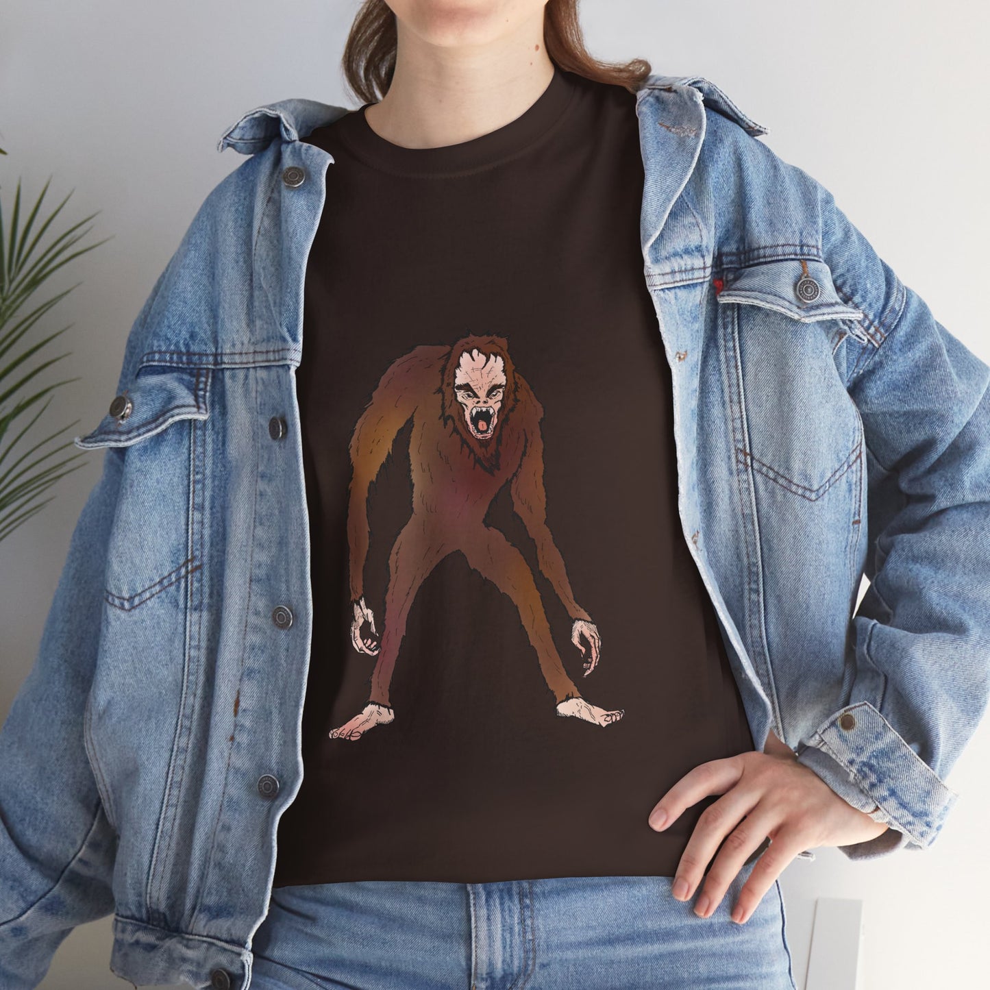 Bigfoot Sketch T‑Shirt — Retro Sasquatch Graphic Tee