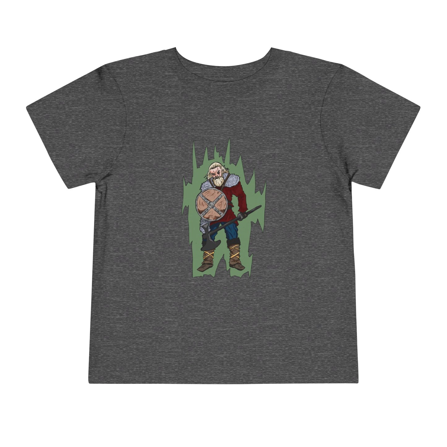 Toddler Tee — Viking Warrior Graphic Shirt