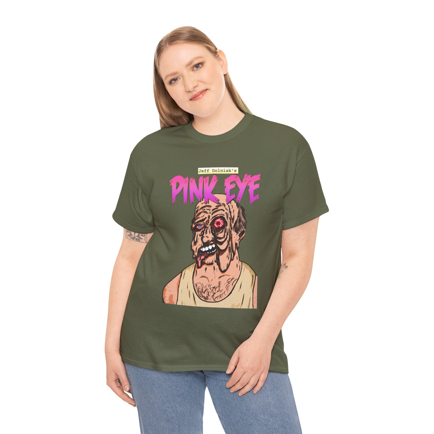 Pink Eye - Body Horror Illustration T-Shirt