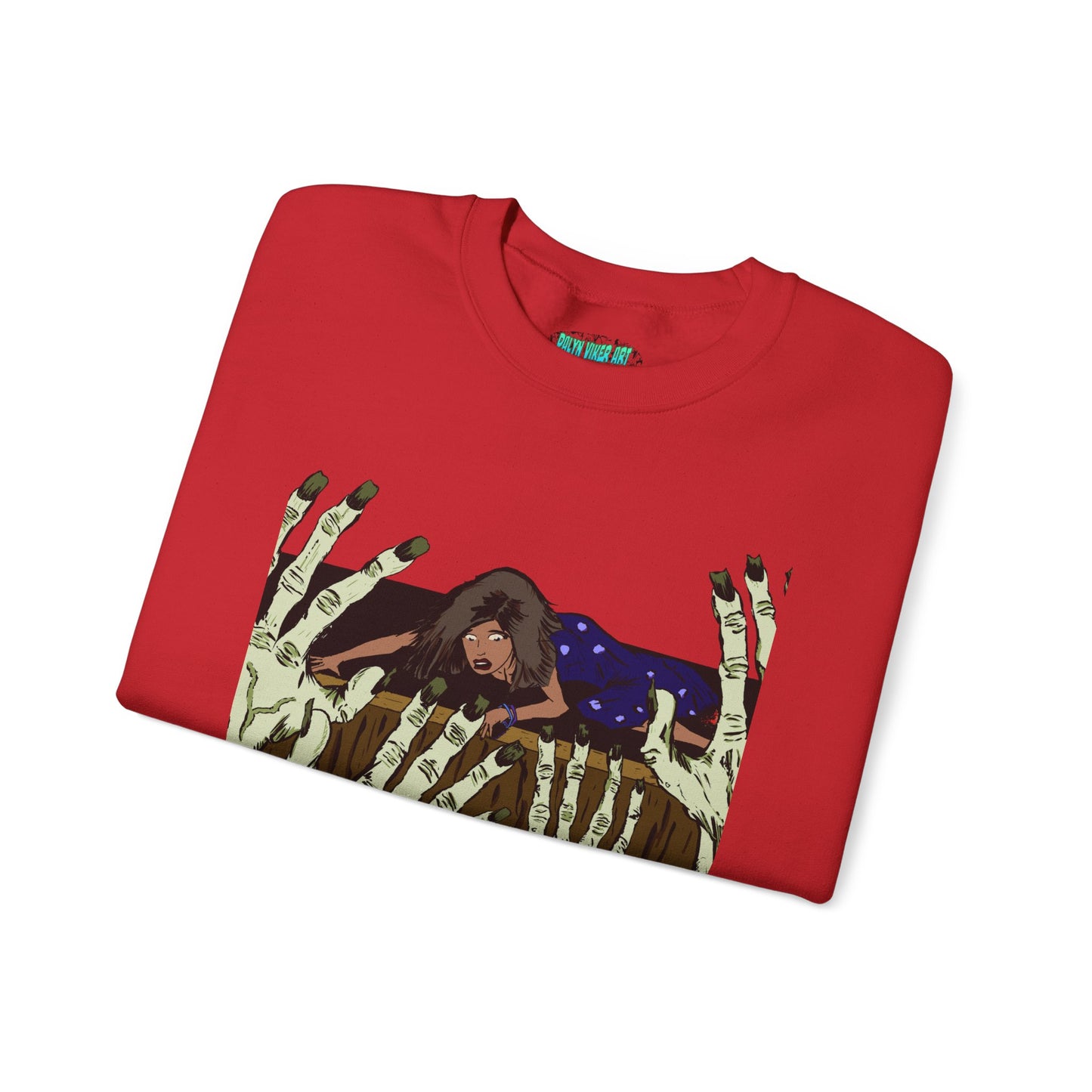 Haunting Hands Crewneck Sweatshirt - Unisex Heavy Blend™