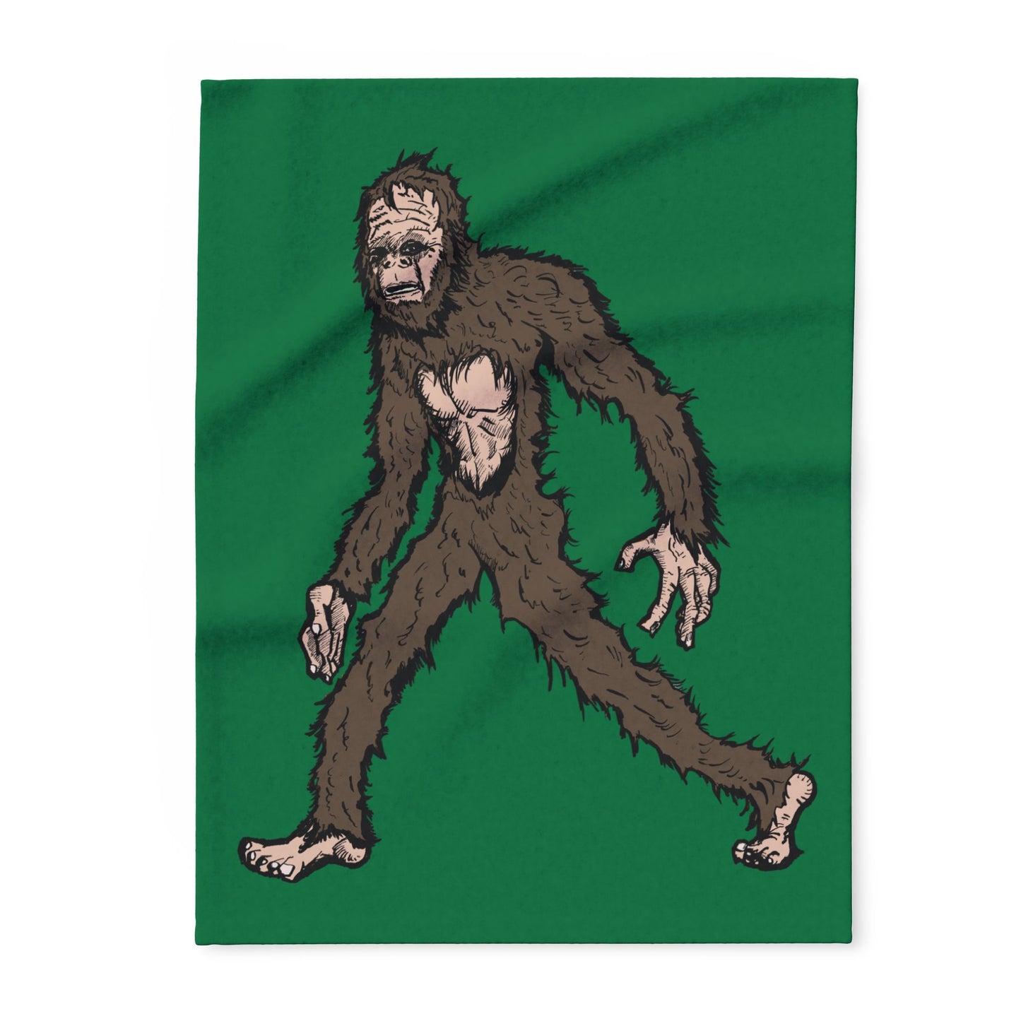 Bigfoot Stroll Arctic Fleece Blanket