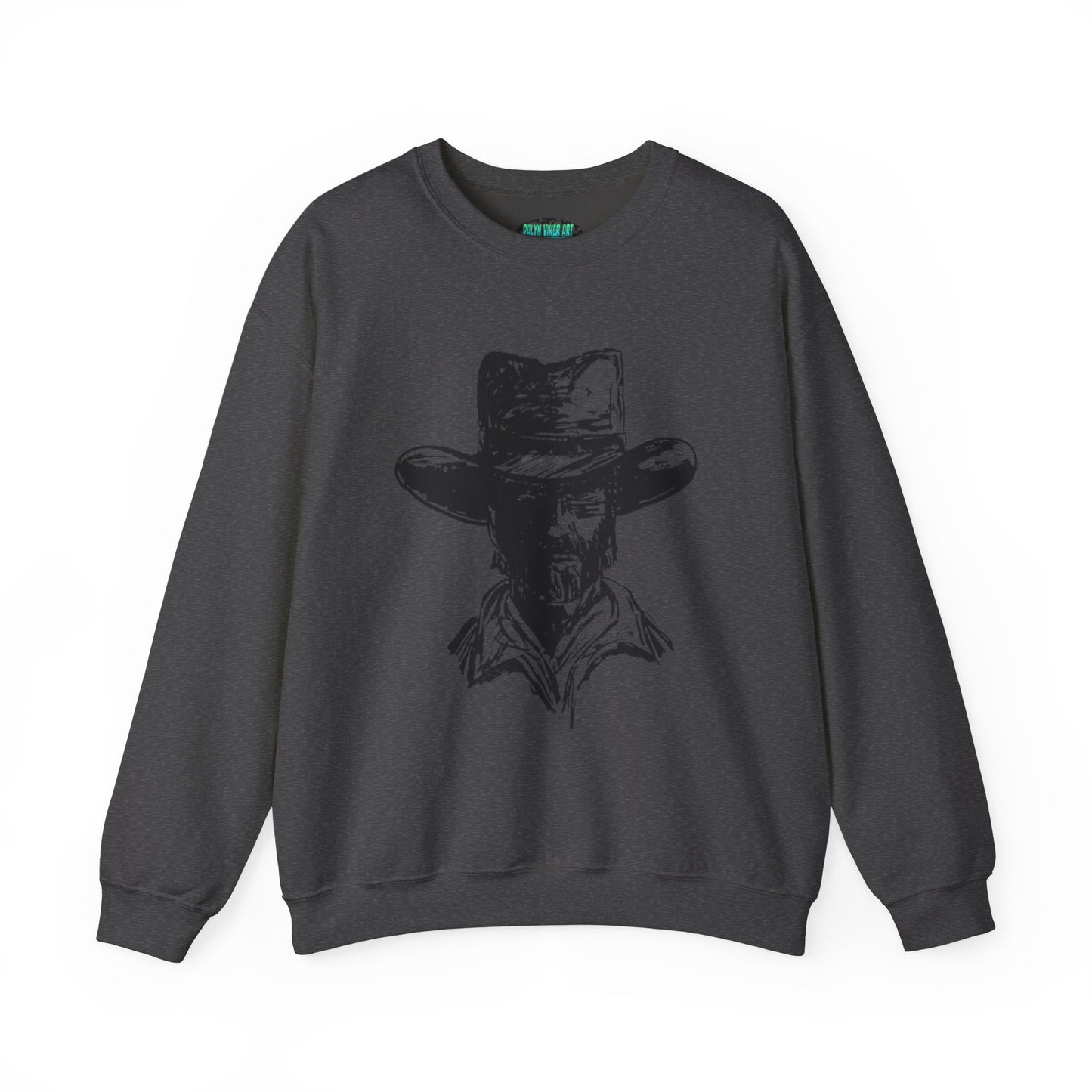 Cowboy Graphic Crewneck Sweatshirt