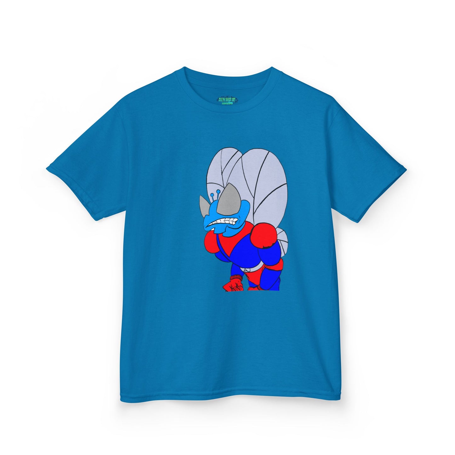 The Astound Astro-Fly - Ready for the Next Case - Playful Cartoon Kids Tee - Fun and Colorful Design
