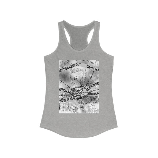 Racerback Tank - Riot and Rebel Punk Rock Feminist LGBTQ+ Pro Choice