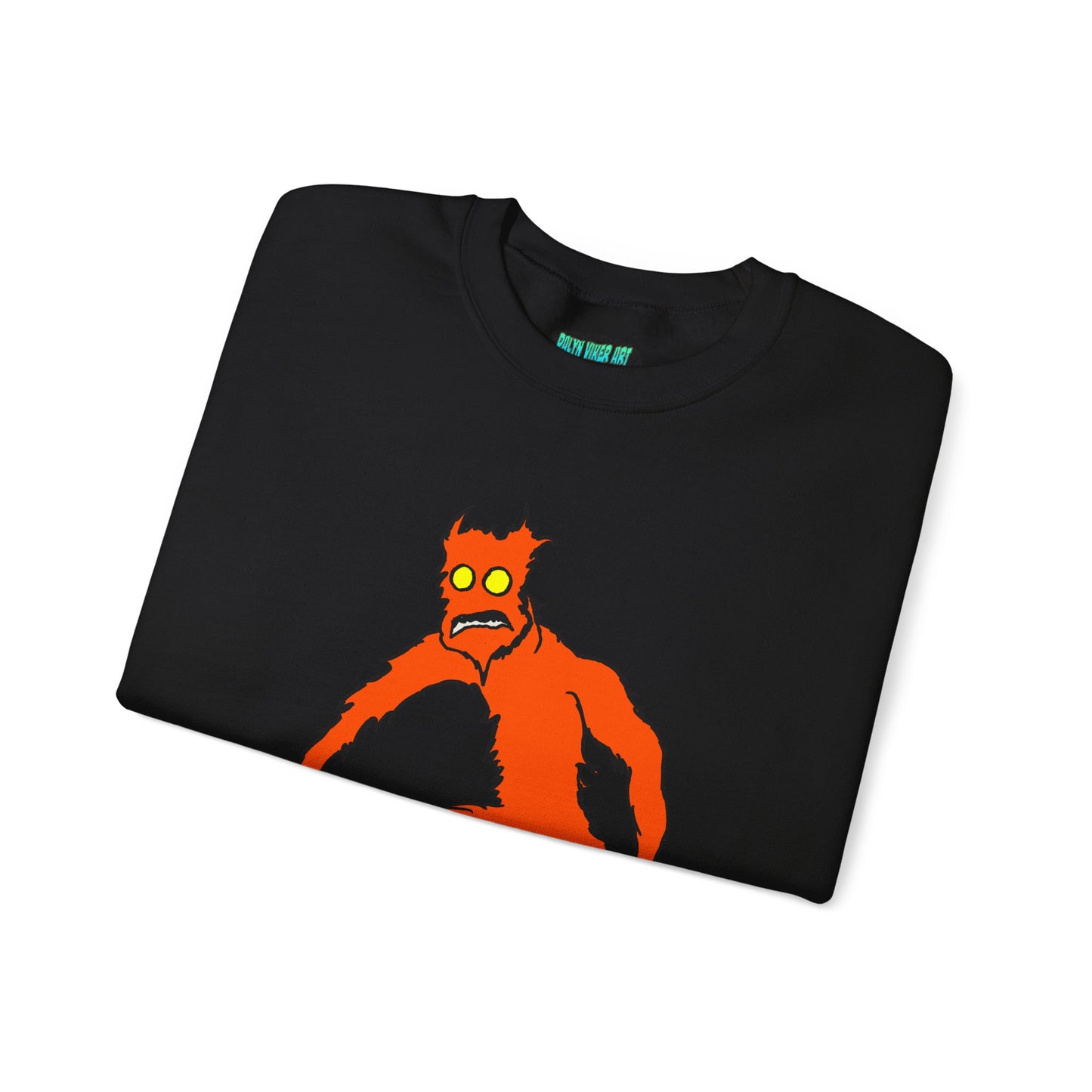 Spooky Monster Crewneck Sweatshirt