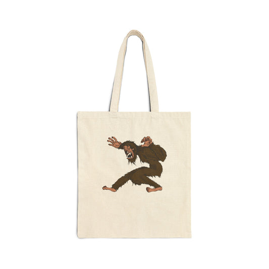 Berserker Bigfoot Cotton Canvas Tote Bag