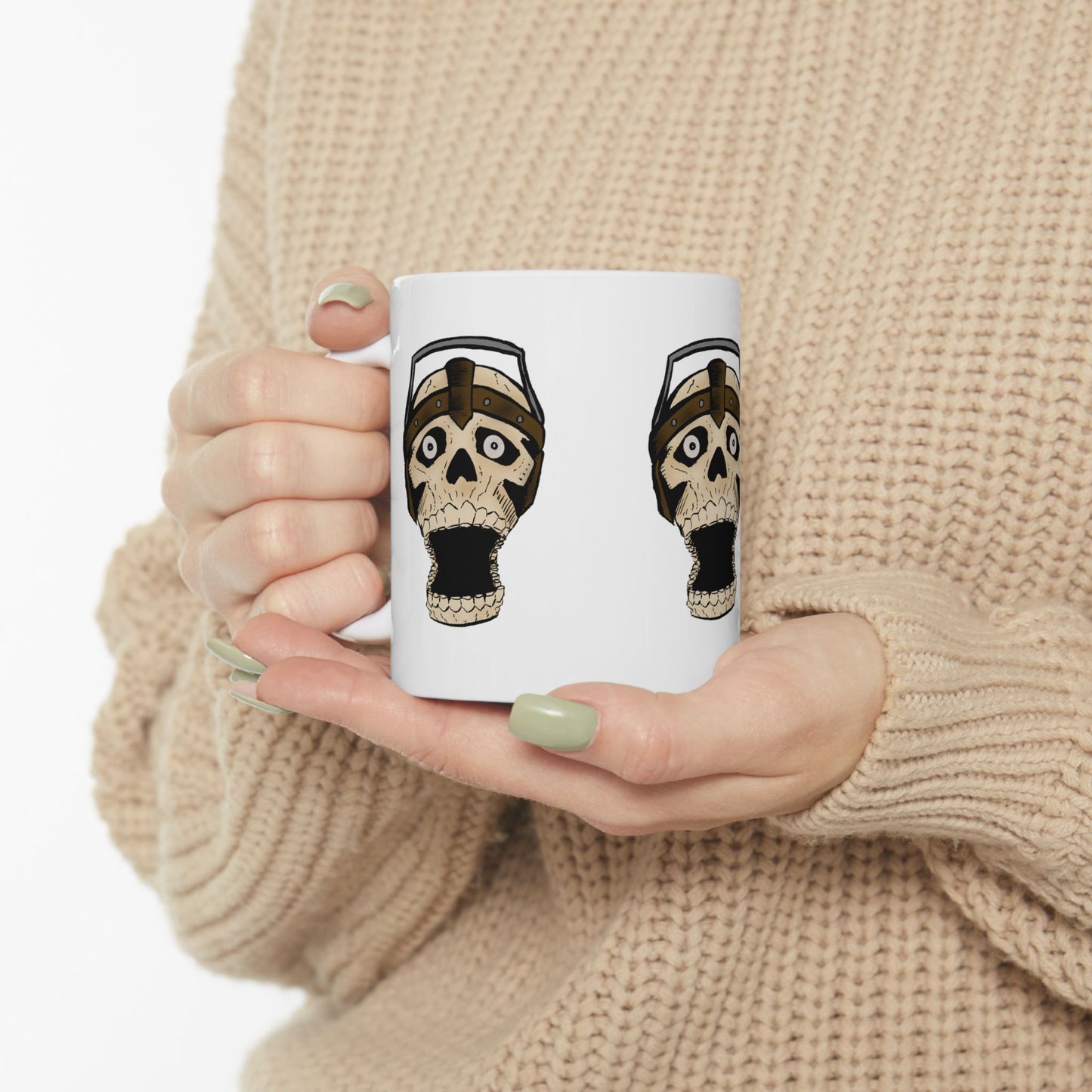 Screaming Skull Mug