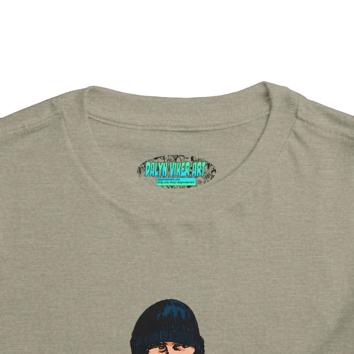 Toddler Tee — Cute Rude Skater Dude Kid Skateboard Graphic Shirt