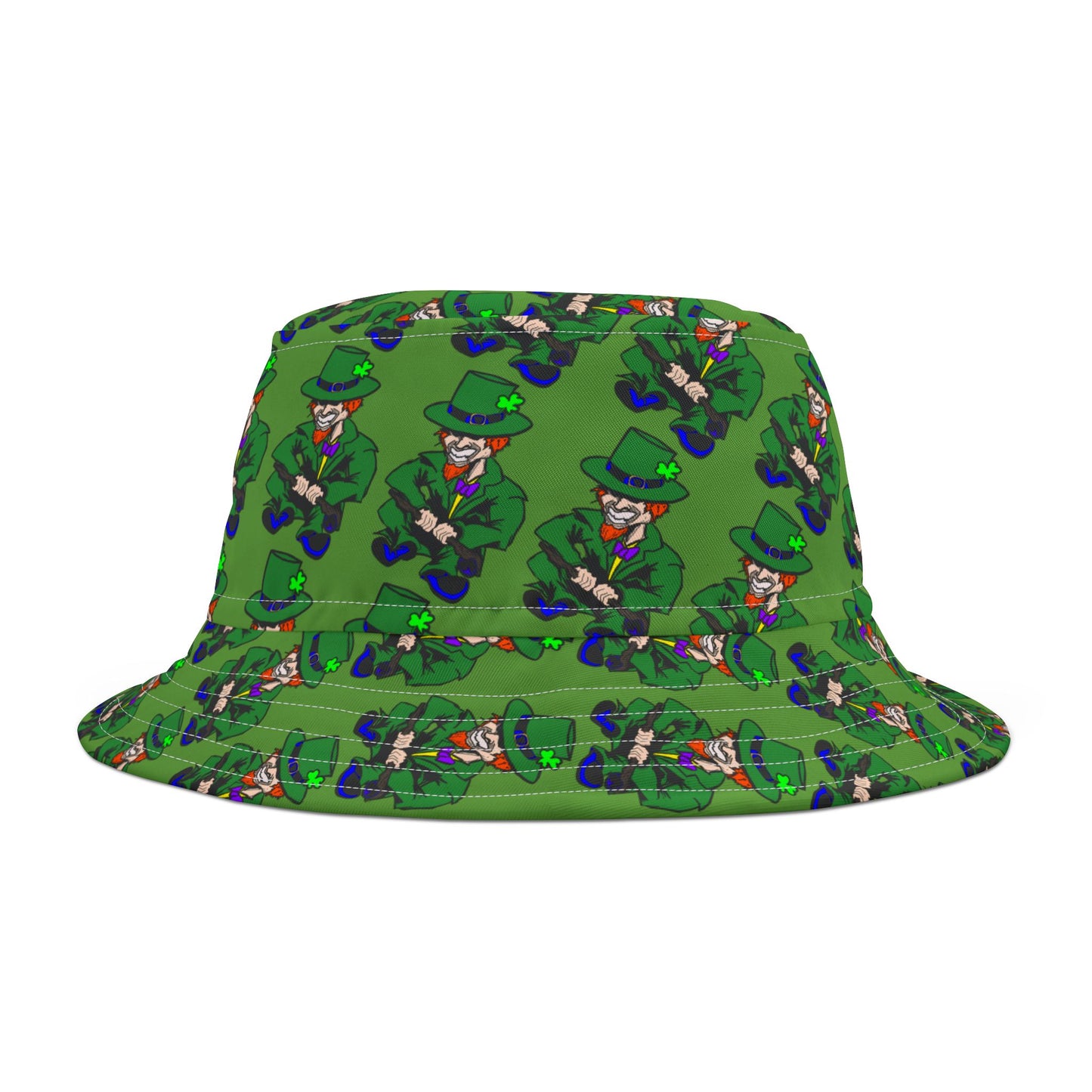 Lucky Leprechaun Bucket Hat - St. Patrick's Day Fashion Accessory