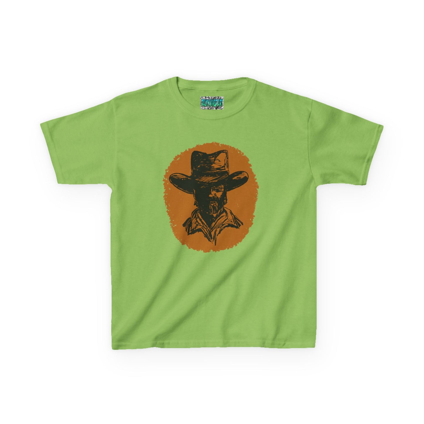 Southwestern Cowboy Kids Heavy Cotton™ Tee