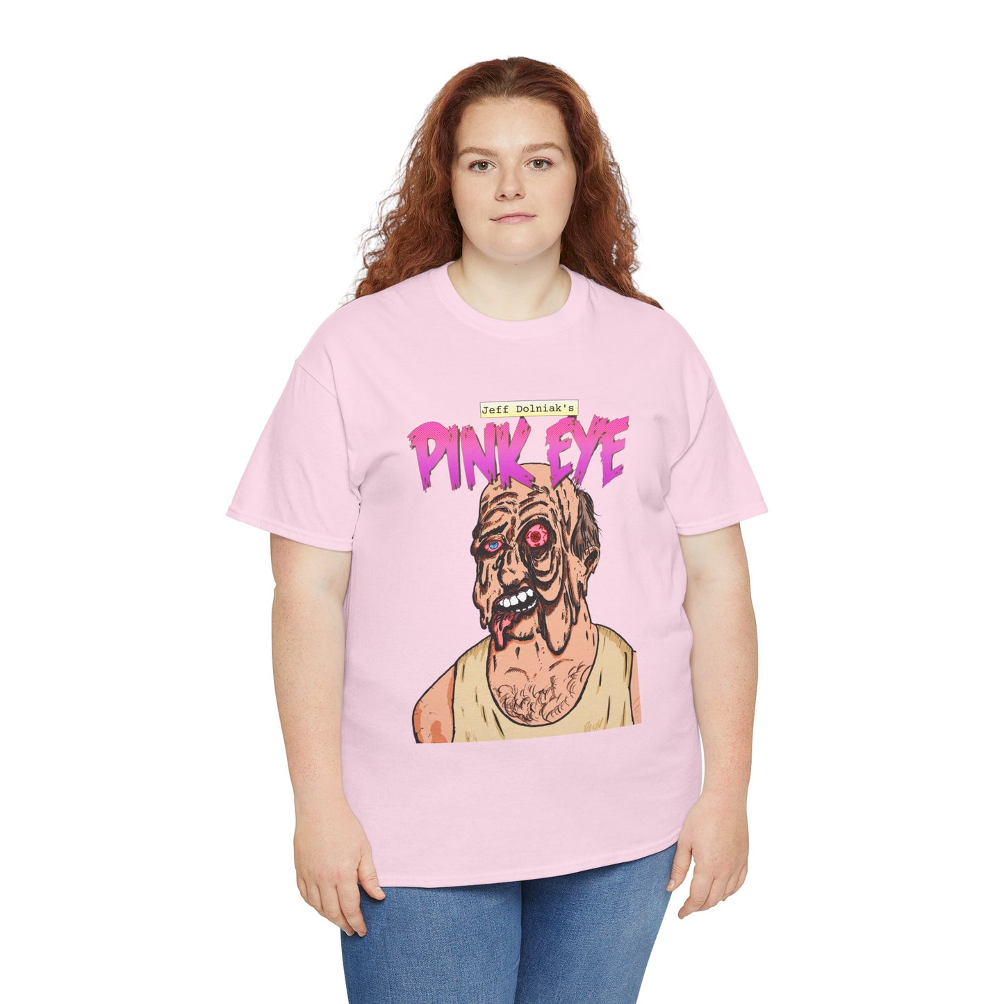 Pink Eye - Body Horror Illustration T-Shirt