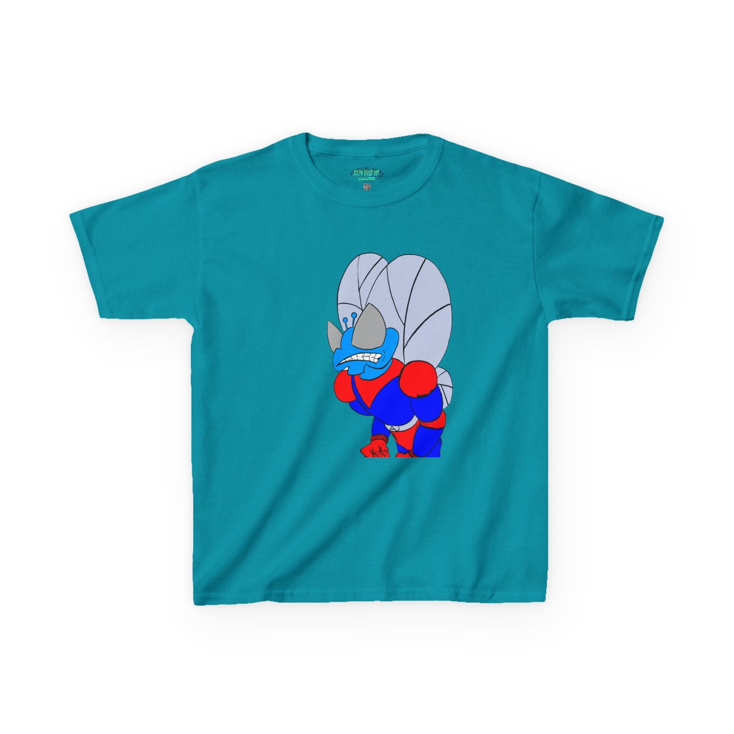 The Astound Astro-Fly - Ready for the Next Case - Playful Cartoon Kids Tee - Fun and Colorful Design