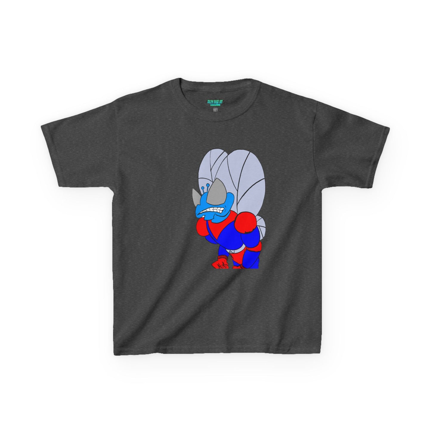 The Astound Astro-Fly - Ready for the Next Case - Playful Cartoon Kids Tee - Fun and Colorful Design