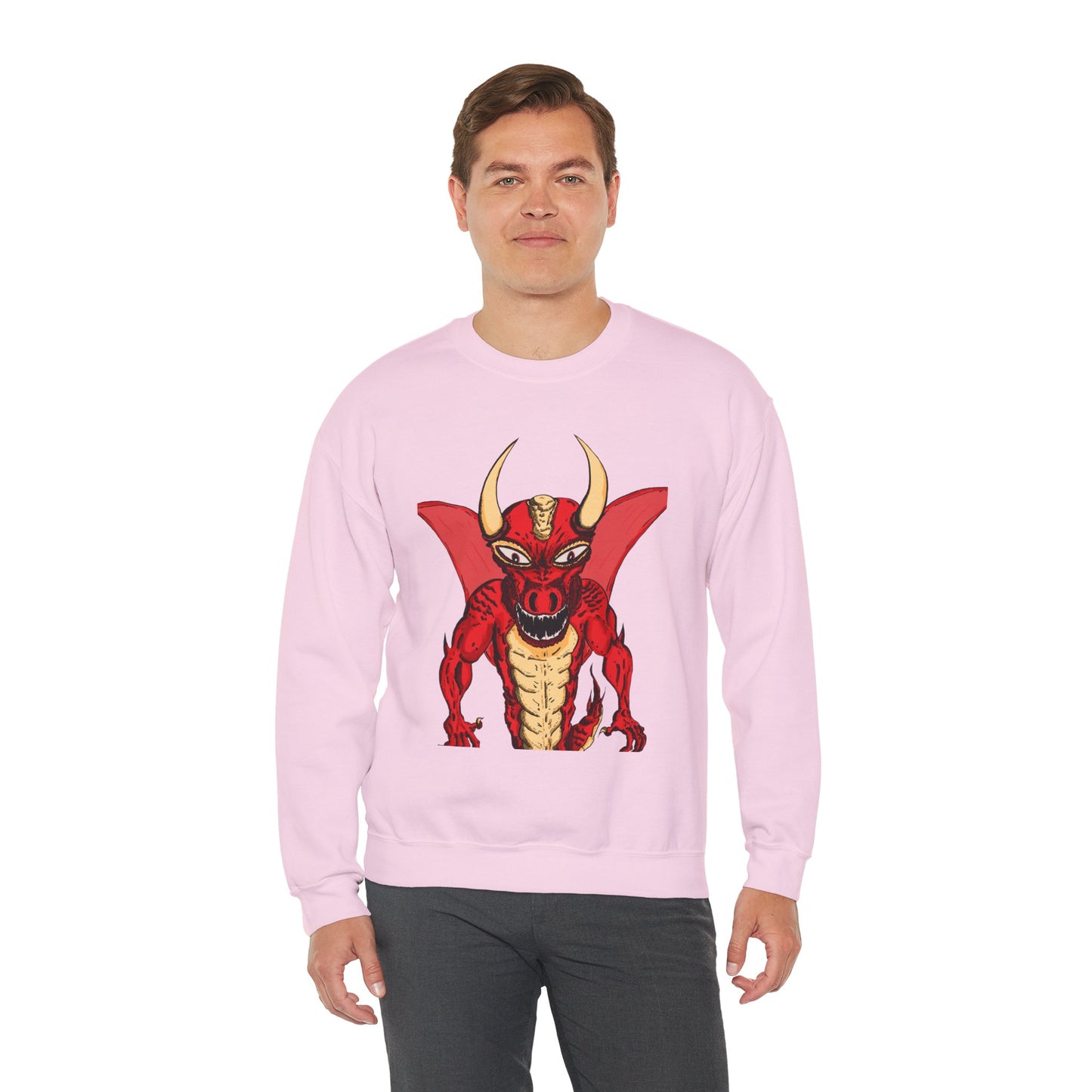 Fierce Dragon Unisex Crewneck Sweatshirt