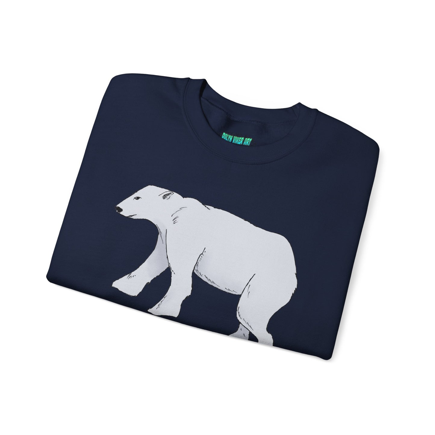 Cozy Polar Bear Crewneck Sweatshirt