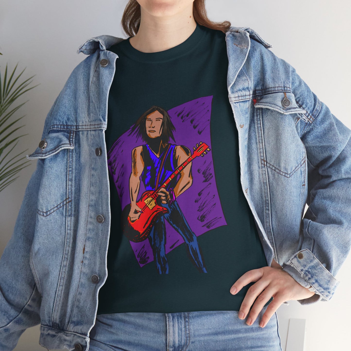 Rockstar Graphic Tee, Music Lover Shirt, Unisex Cotton T-Shirt, Gift for Musicians, Festival Outfit