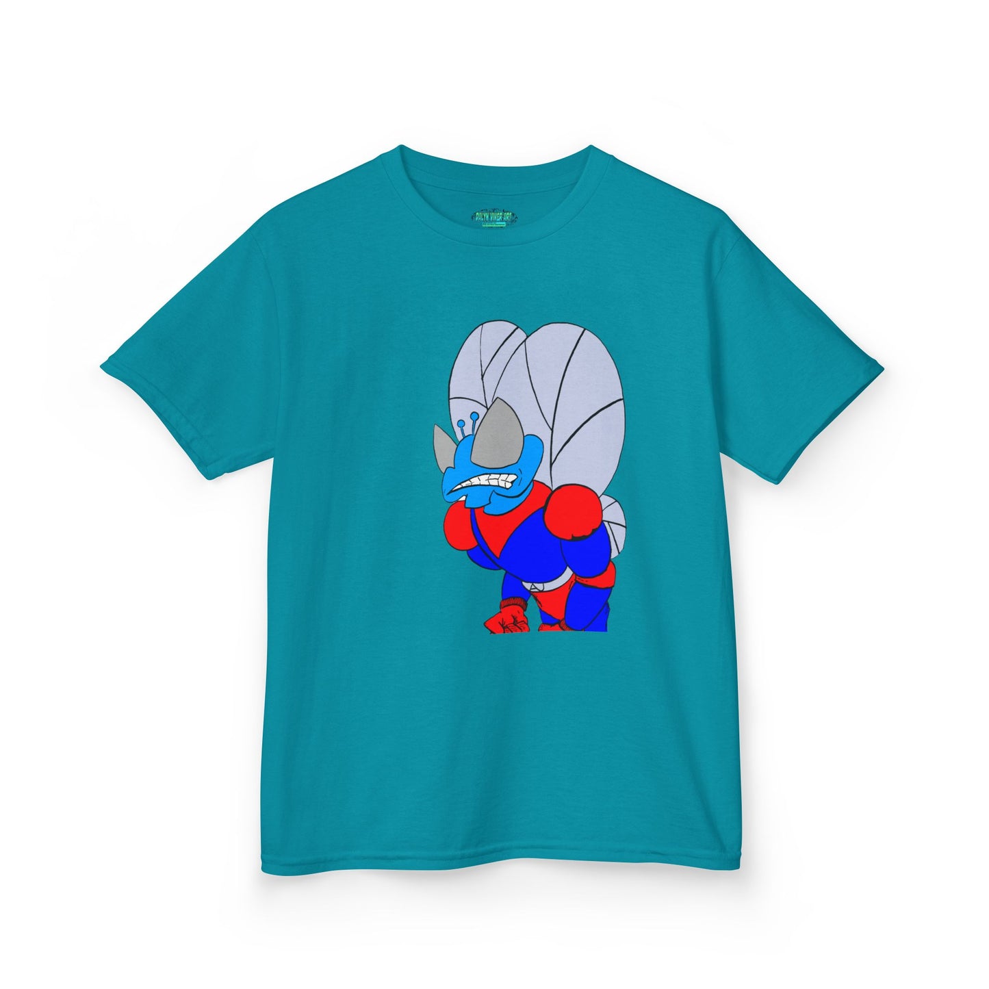 The Astound Astro-Fly - Ready for the Next Case - Playful Cartoon Kids Tee - Fun and Colorful Design