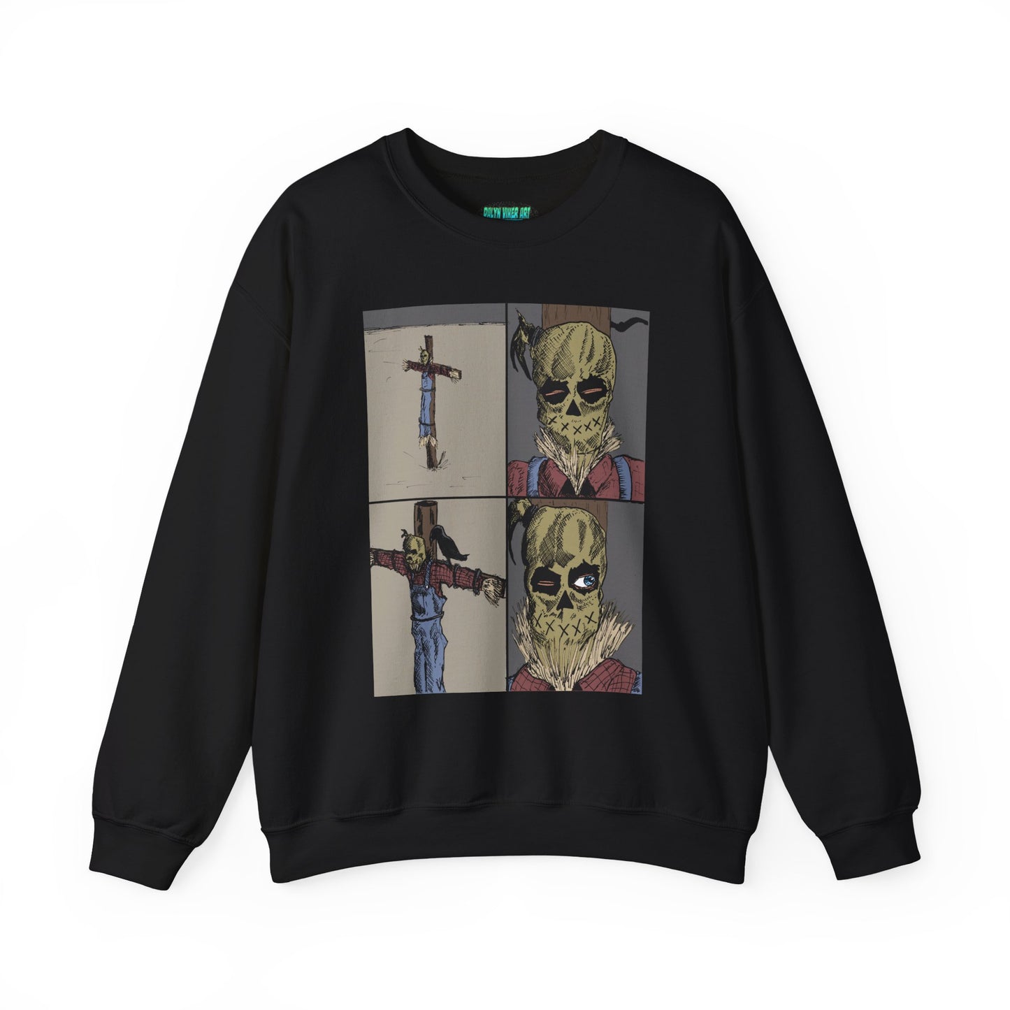 Scarecrow Graphic Crewneck Sweatshirt