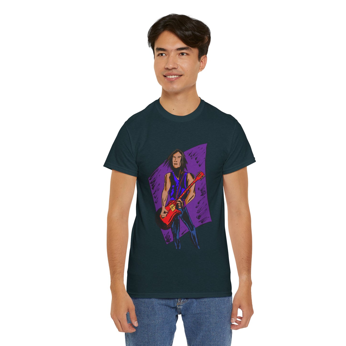 Rockstar Graphic Tee, Music Lover Shirt, Unisex Cotton T-Shirt, Gift for Musicians, Festival Outfit