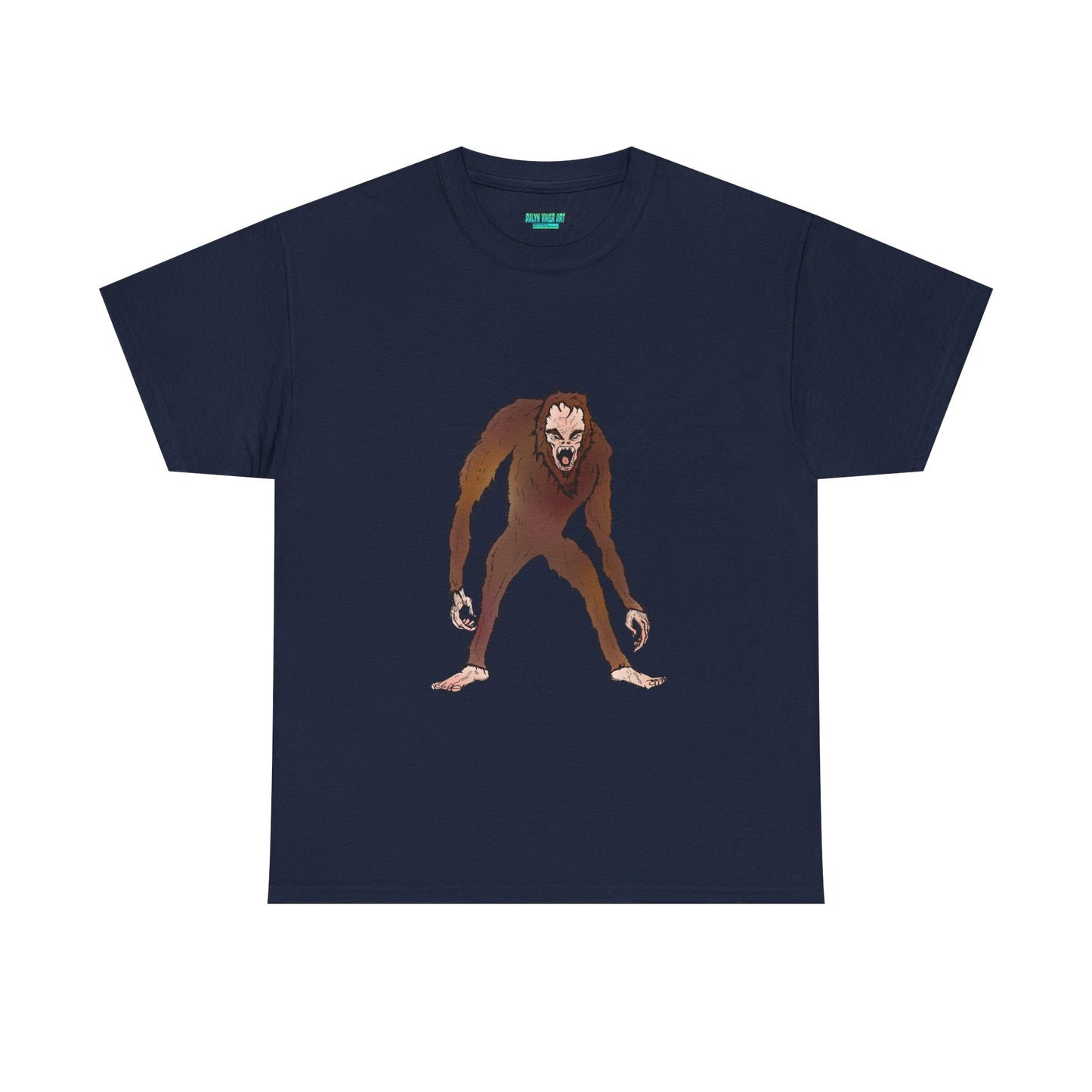 Bigfoot Sketch T‑Shirt — Retro Sasquatch Graphic Tee