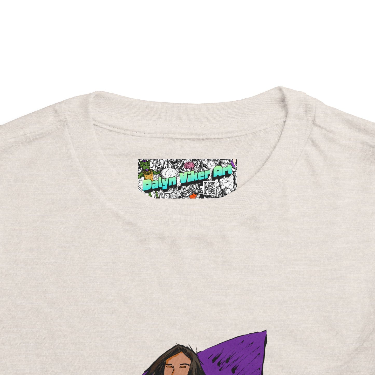 Toddler Tee — Rock Star Guitarist Graphic Kids Shirt