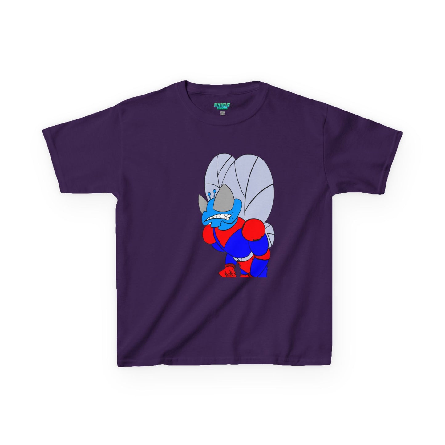 The Astound Astro-Fly - Ready for the Next Case - Playful Cartoon Kids Tee - Fun and Colorful Design
