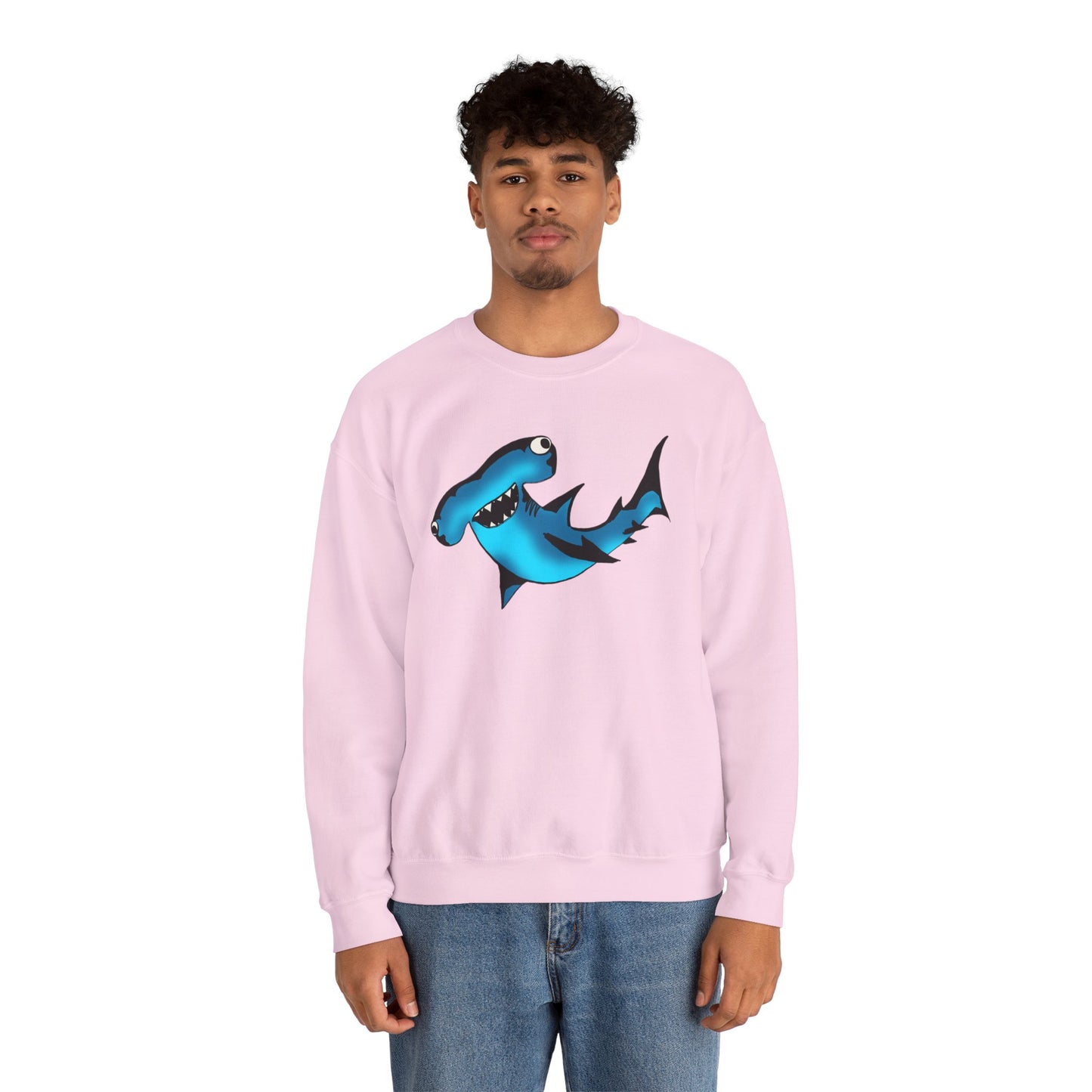 Harley Hammerhead Cute Shark Graphic Unisex Sweatshirt