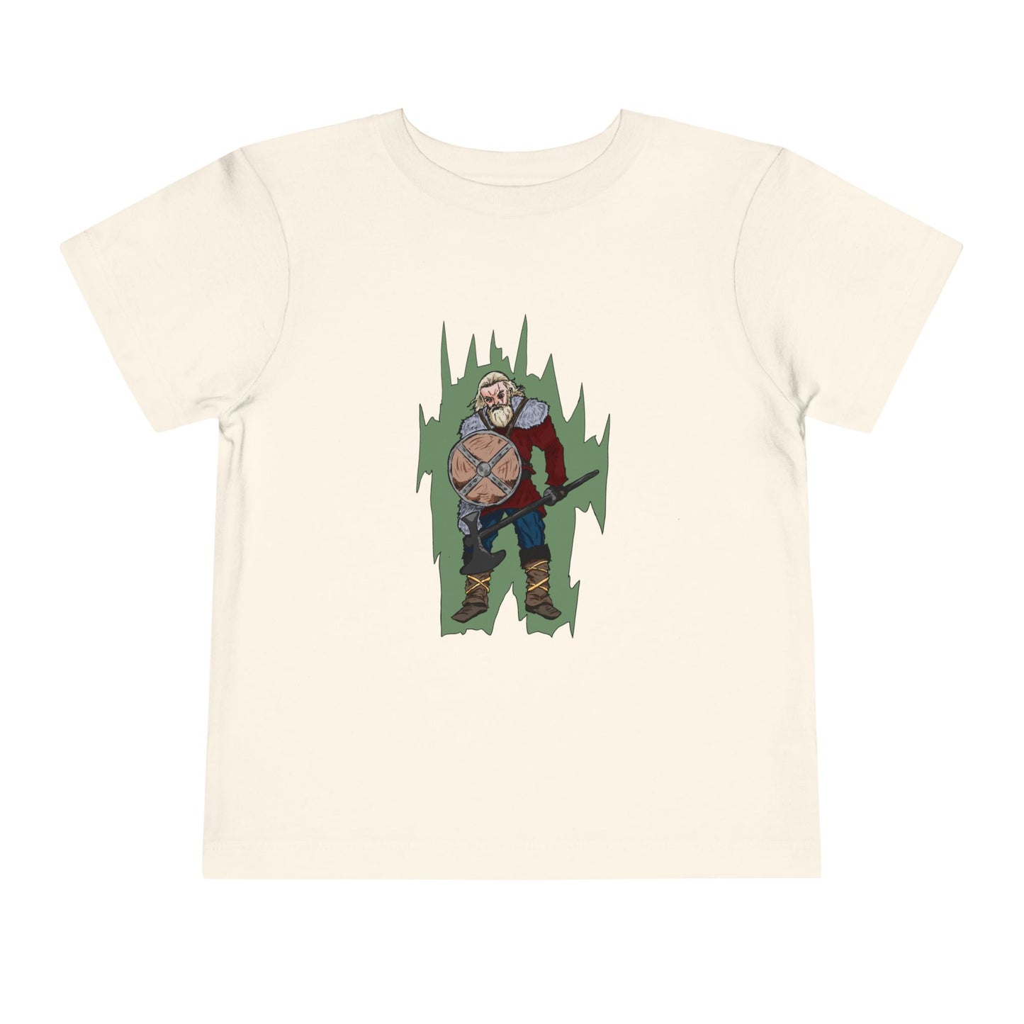 Toddler Tee — Viking Warrior Graphic Shirt