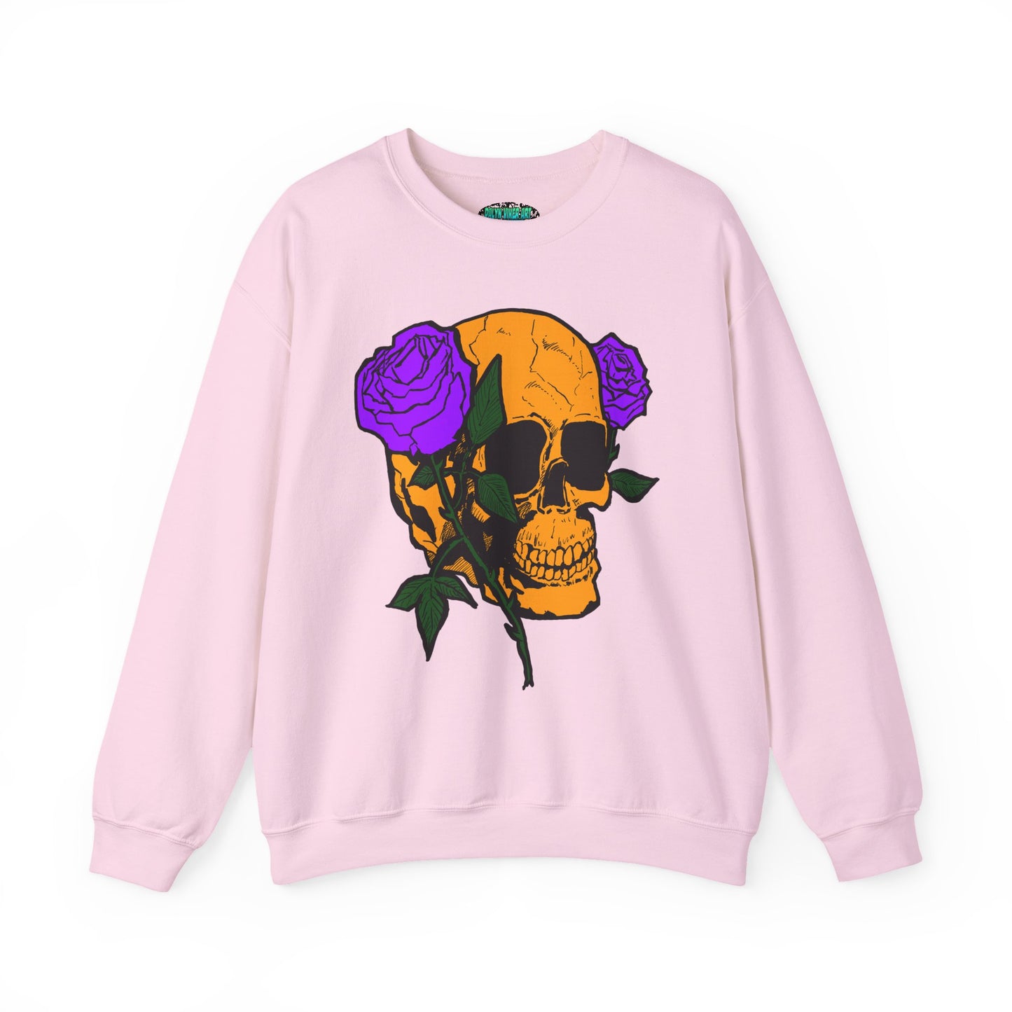 Skull & Roses Sweatshirt - Unisex Heavy Blend™ Crewneck