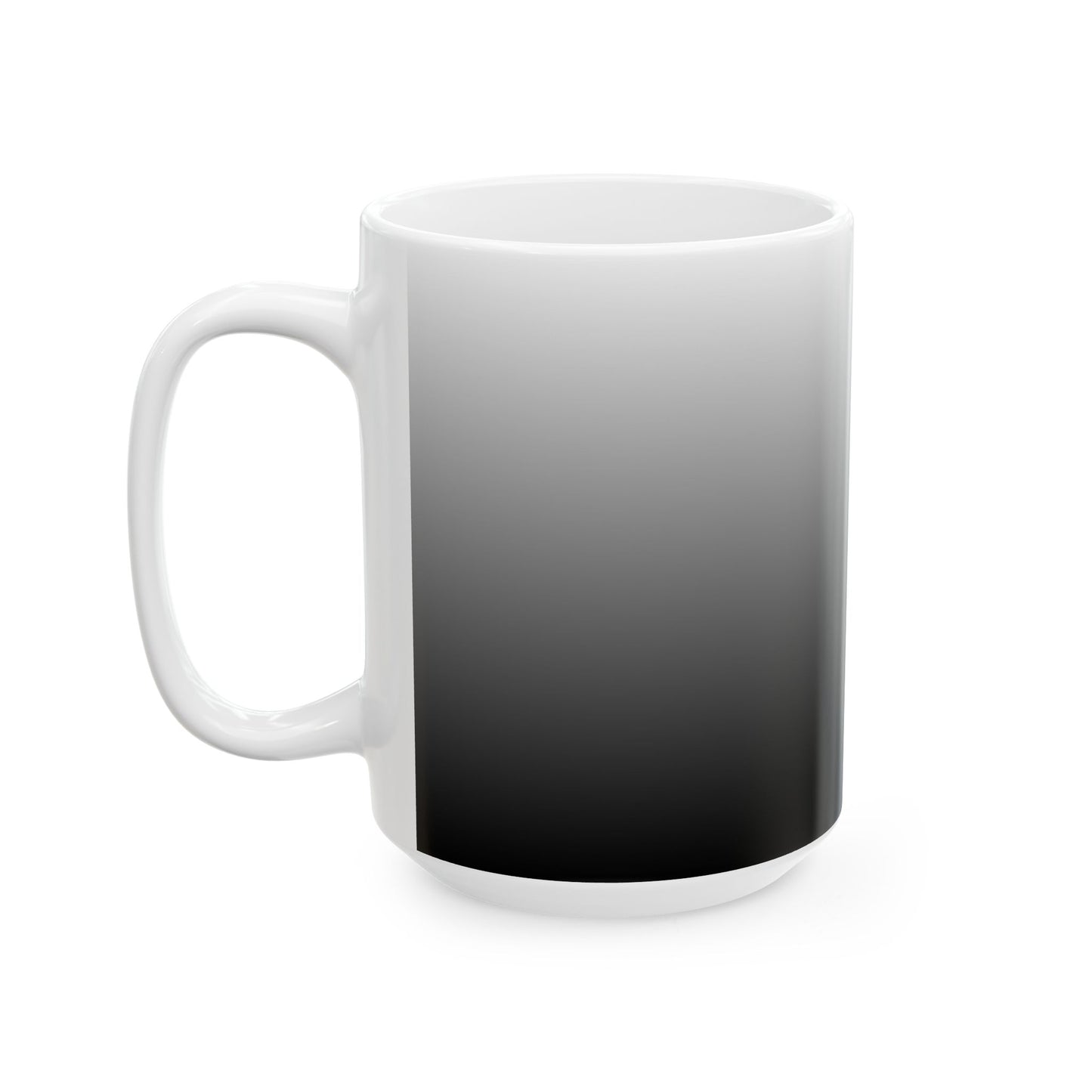 Gradient Ceramic Mug with Gorilla — Coffee Cup