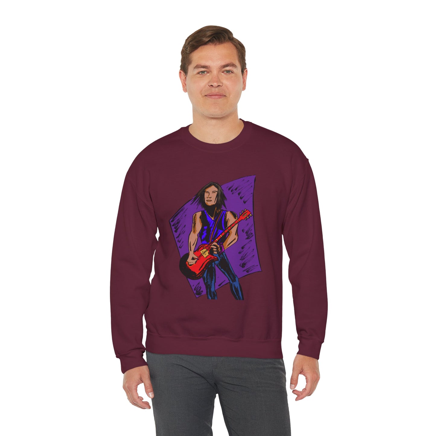 Rock Star Vintage Crewneck Sweatshirt
