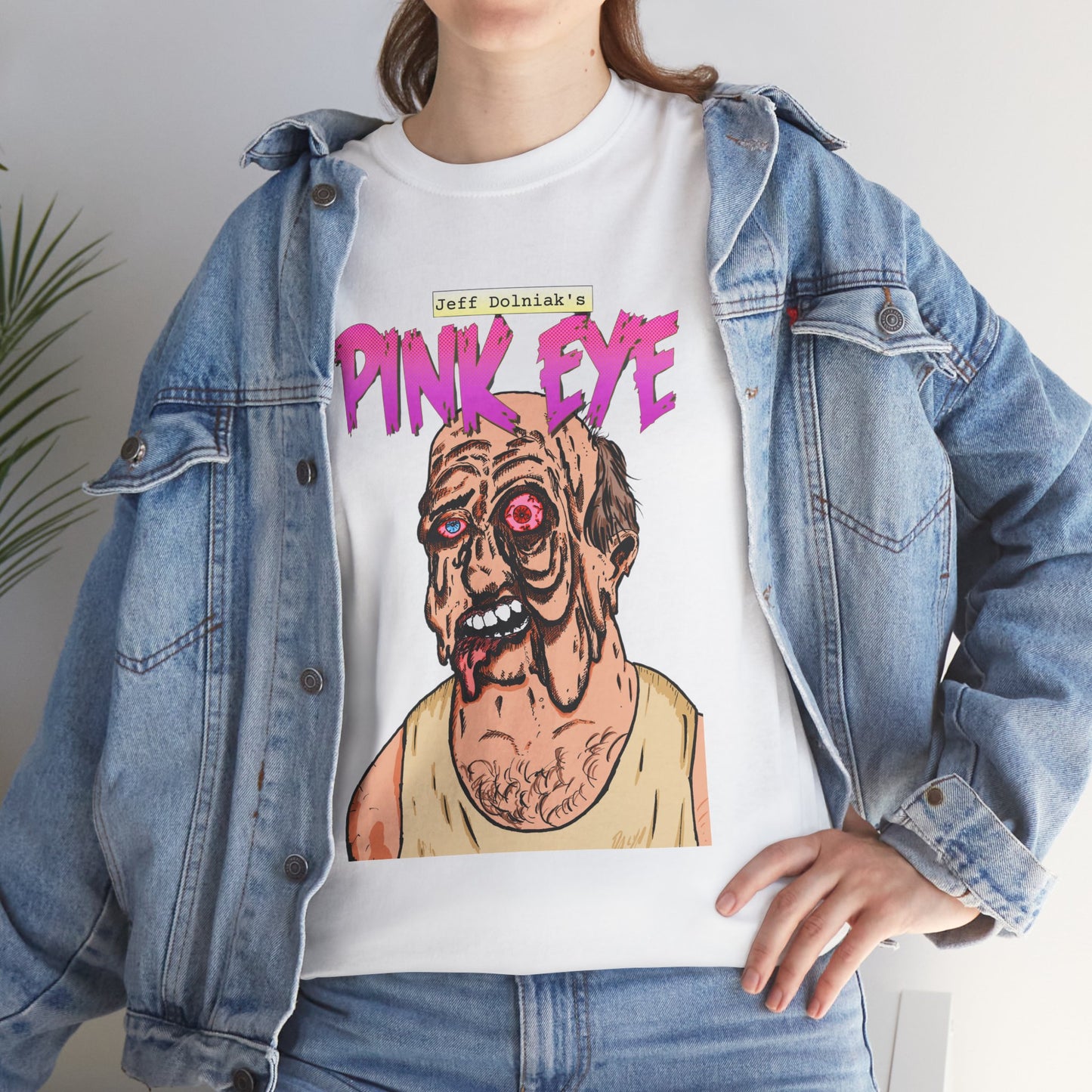Pink Eye - Body Horror Illustration T-Shirt