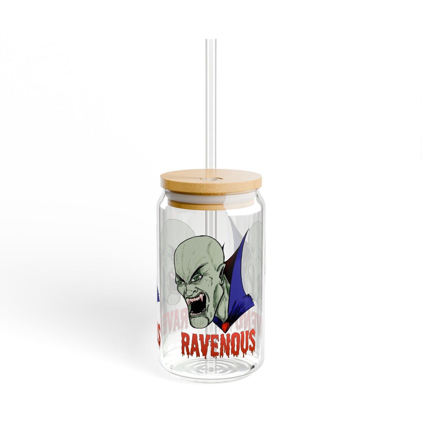 Sipper Glass - Ravenous Bloodthirsty Vampire 16oz