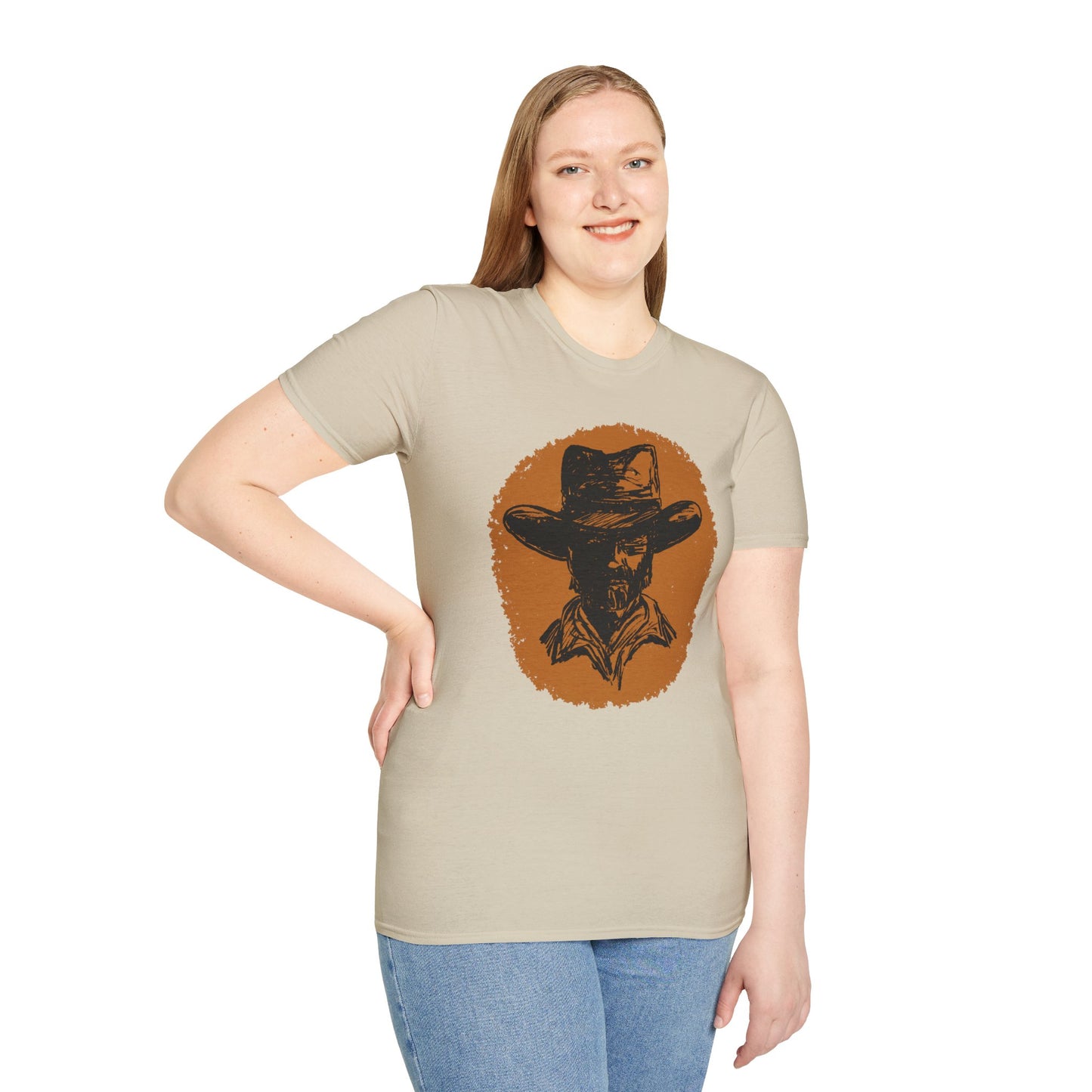 Southwest Cowboy Unisex T-Shirt - Western Rancher Design