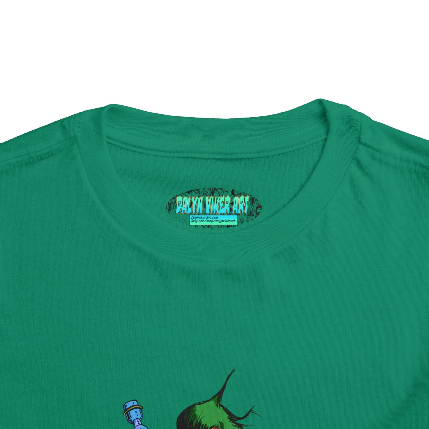 Toddler Tee — Colorful Space Hero Graphic