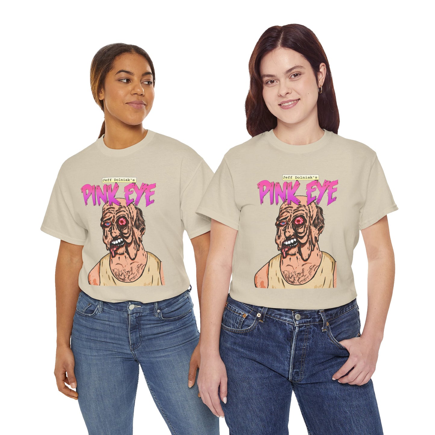 Pink Eye - Body Horror Illustration T-Shirt