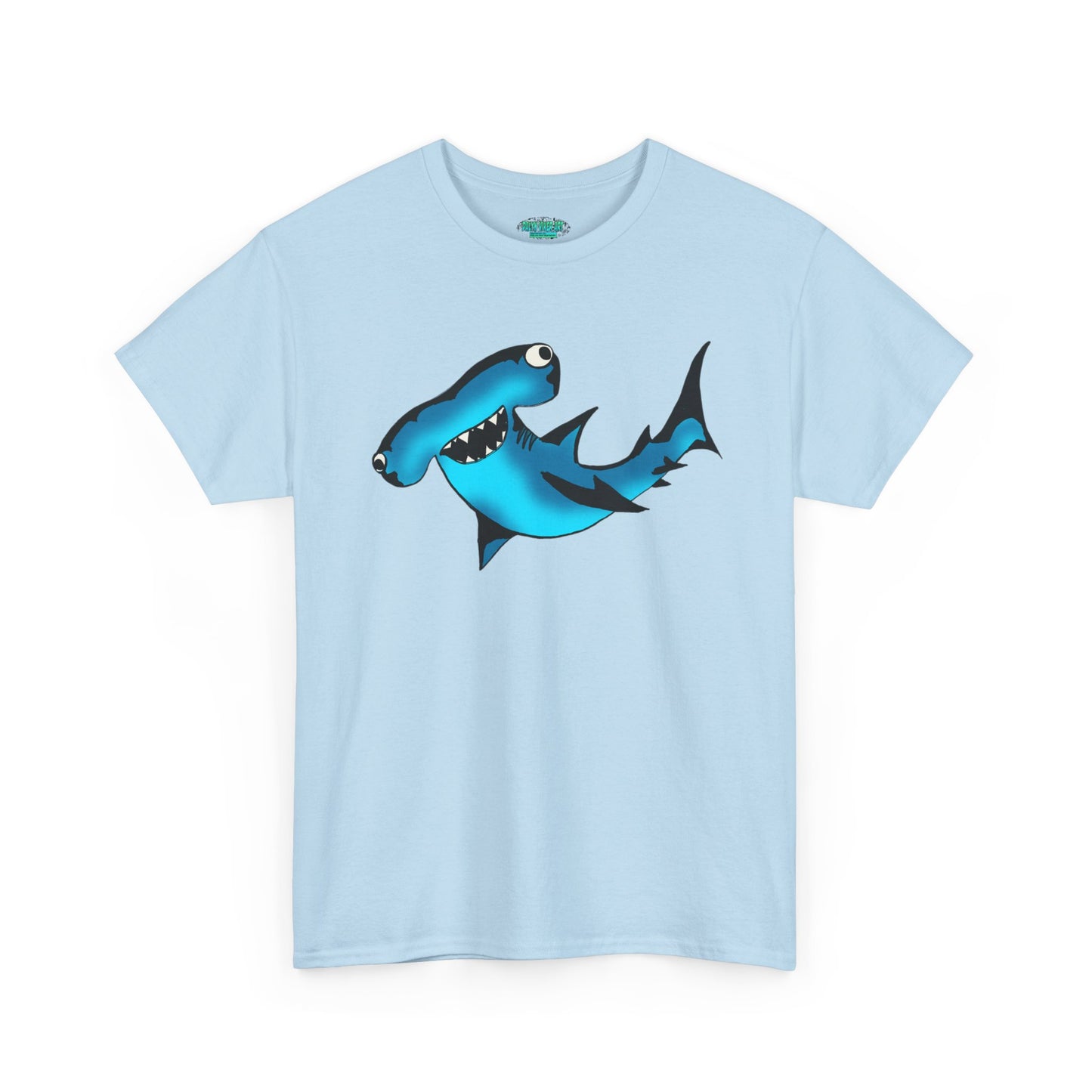 Funny Shark Unisex Heavy Cotton Tee - Perfect Summer Casual Wear