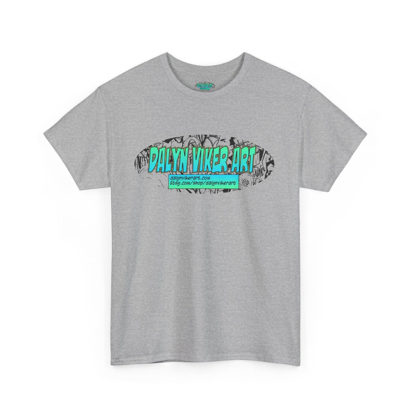 Dahl Viker Art Unisex Heavy Cotton Tee - Unique Graphic Tee for Art Lovers