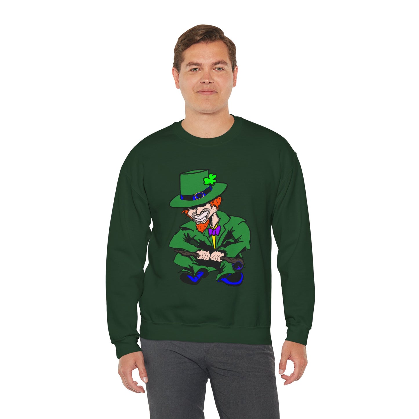 St. Patrick's Day Leprechaun Sweatshirt