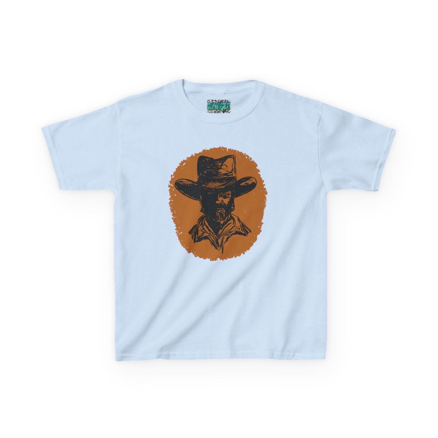 Southwestern Cowboy Kids Heavy Cotton™ Tee