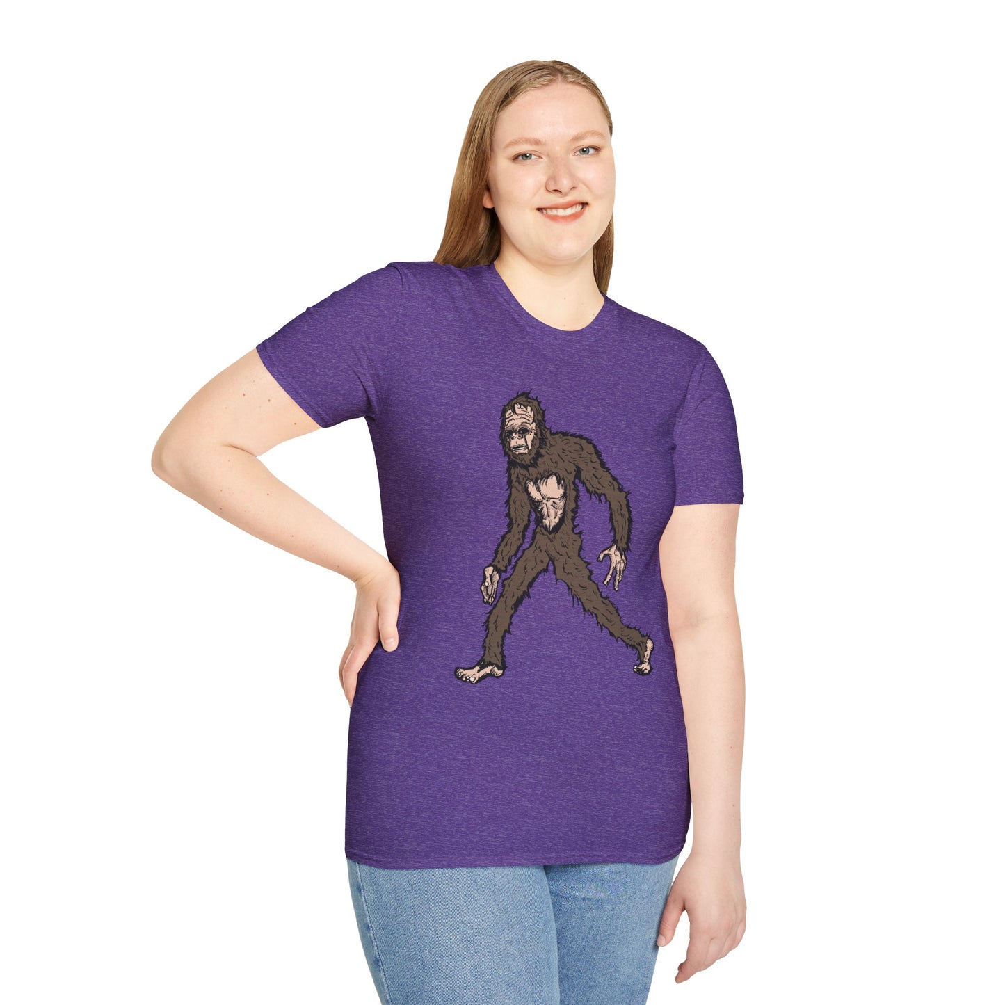 Bigfoot Stroll Unisex Softstyle T-Shirt