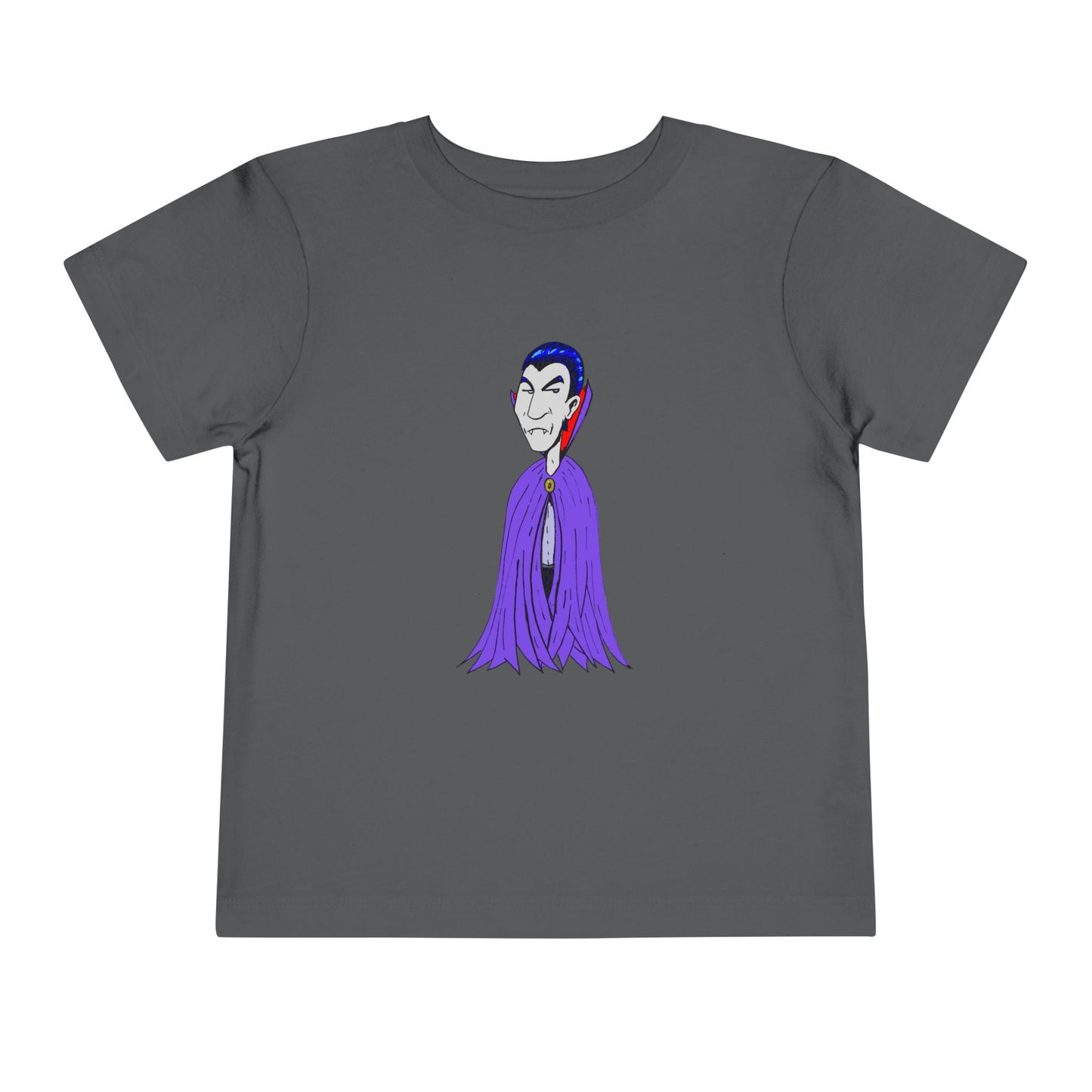 Toddler Tee — Cute Cartoon Vampire Graphic Shirt for Kids