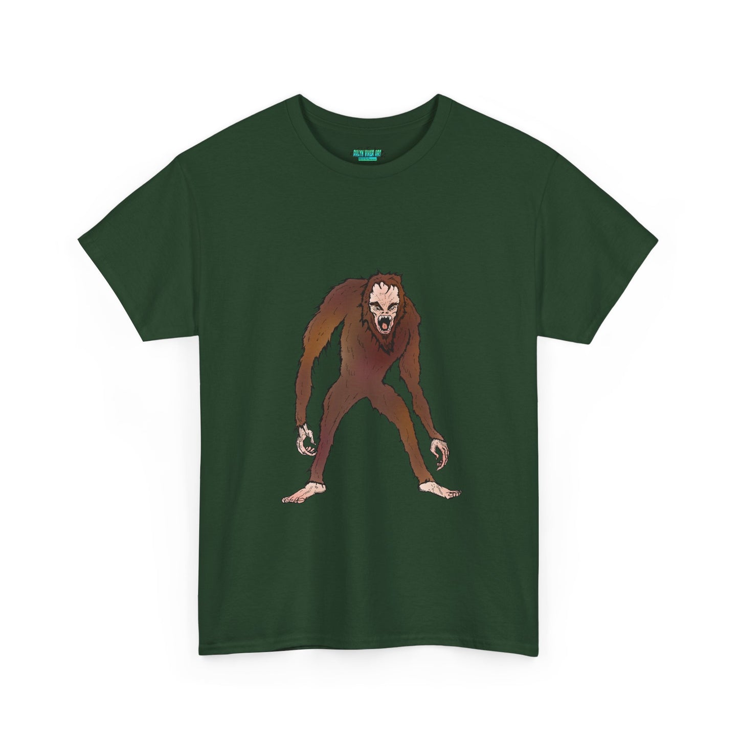 Bigfoot Sketch T‑Shirt — Retro Sasquatch Graphic Tee