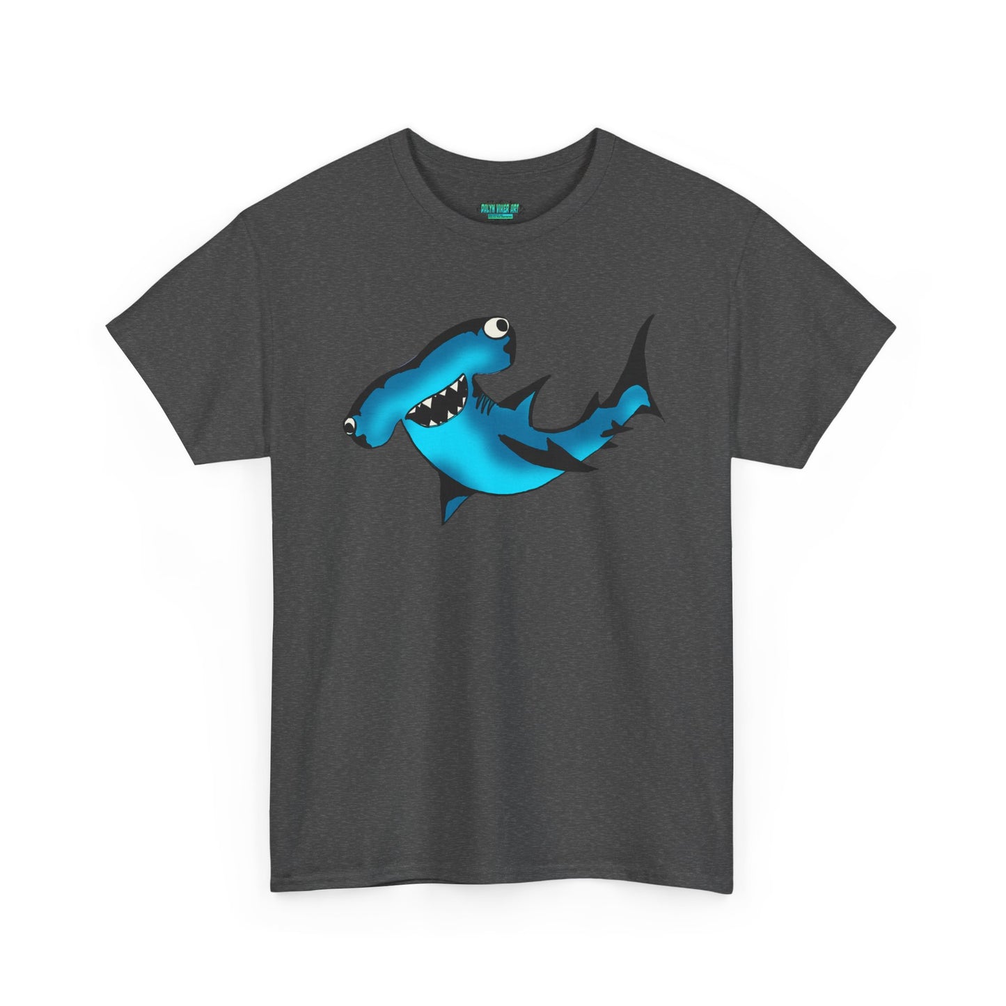 Funny Shark Unisex Heavy Cotton Tee - Perfect Summer Casual Wear