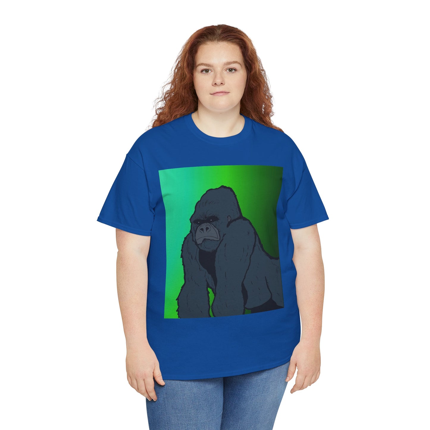 Gorilla Portrait Tee – Graphic Ape Illustration T-Shirt