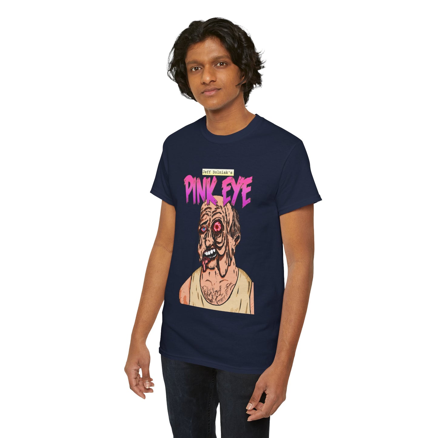 Pink Eye - Body Horror Illustration T-Shirt