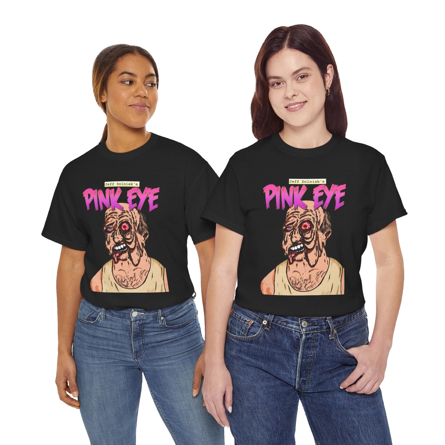 Pink Eye - Body Horror Illustration T-Shirt