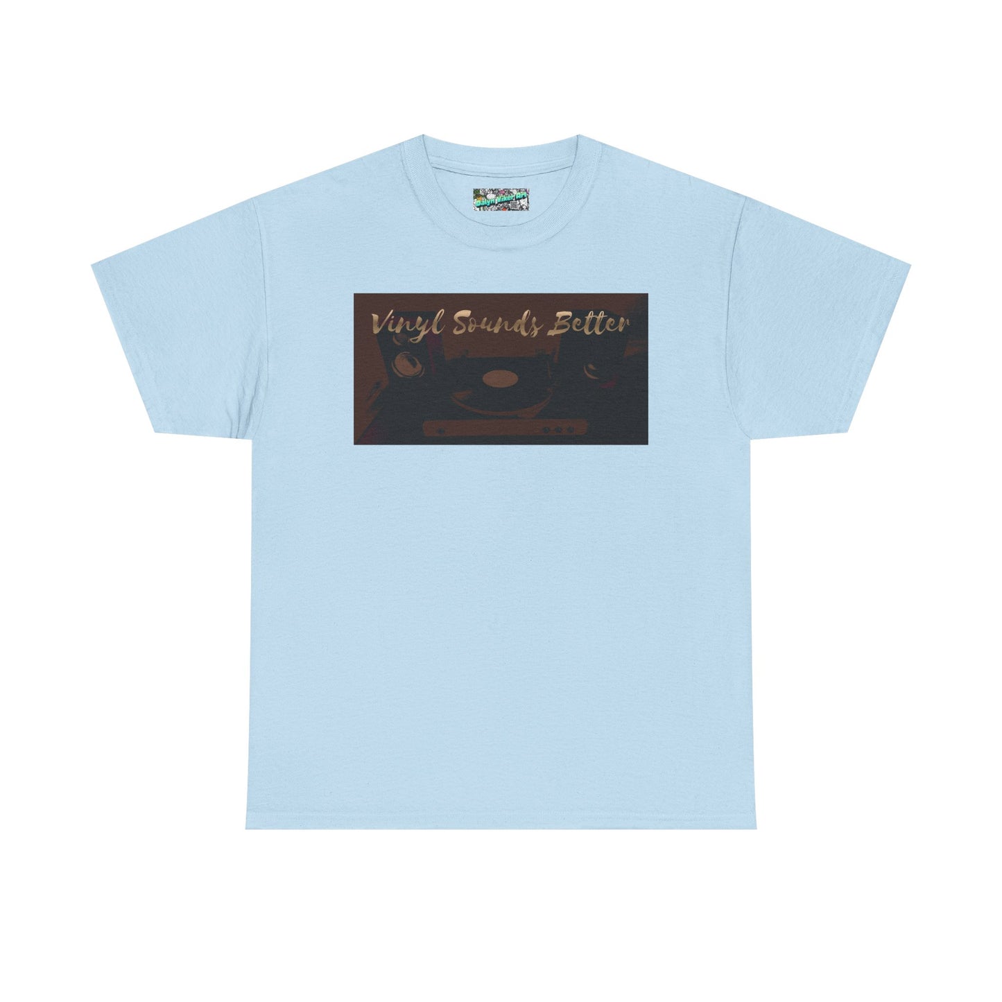 Vinyl Sounds Better T-Shirt — Retro Record Player Tee for Music Lovers